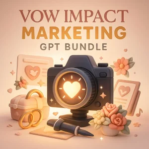 Vow Impact Marketing GPT Bundle for Wedding Photographer